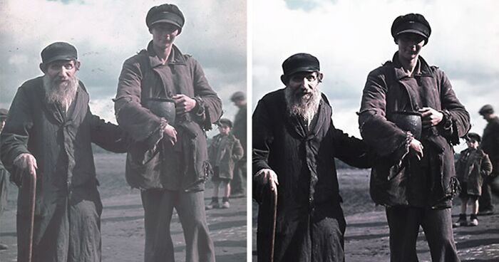 I Colorized These 10 Photos From The Holocaust To Remind People Of These Horrible Events