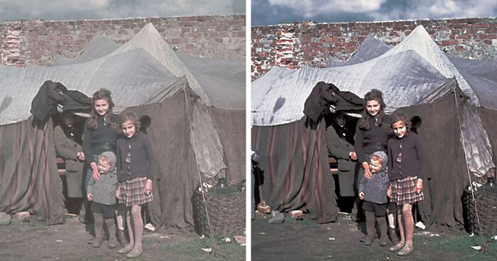 I Colorize Holocaust Pictures To Educate People About This Horrible Part Of History