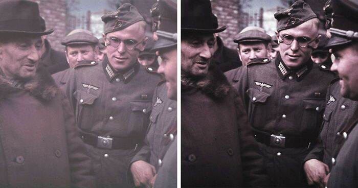 I Noticed That Some People Don't Know Much About The Holocaust, So I Colorized These Photos (10 Pics)