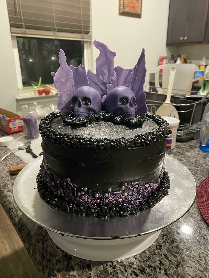 Cake I Made. I Love Spooky Season