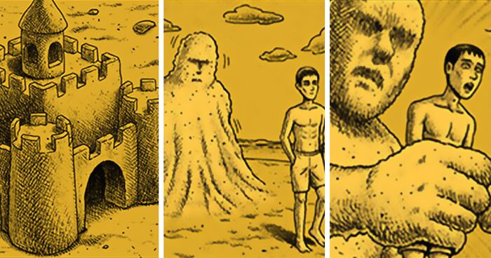 This Artist Creates Horror-Style Comics With Creepy Endings (60 New Pics)