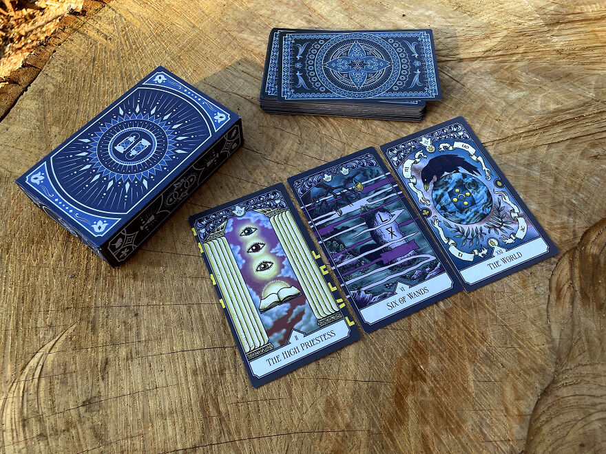 We Created An Illustrated Puzzle Adventure In A Tarot Deck