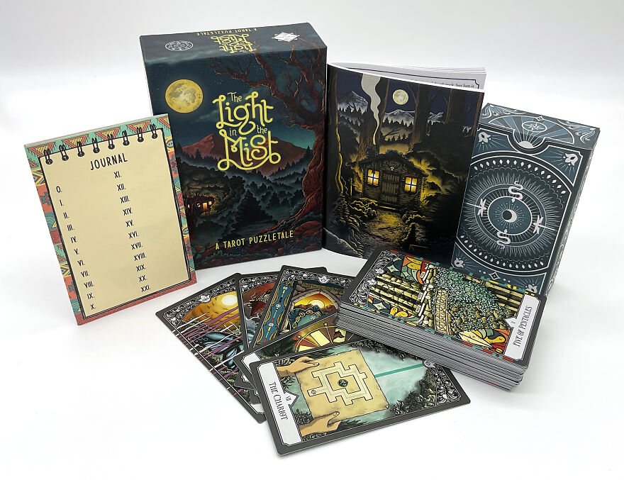 We Created An Illustrated Puzzle Adventure In A Tarot Deck