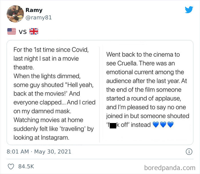 Heading Back To The Movies: US Vs UK