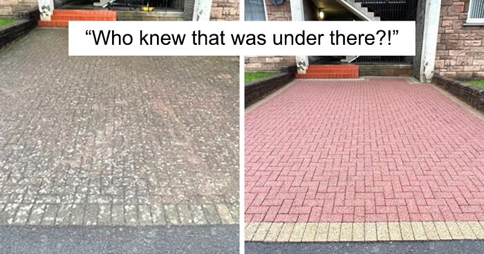 50 Times People Tried Powerwashing Things And The Results Were So Satisfying, They Just Had To Share (New Pics)