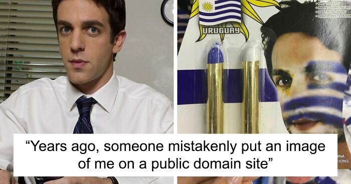 B.J. Novak Shares How His Face Is On Random Items Around The World Because Someone Accidentally Put His Pic In Public Domain