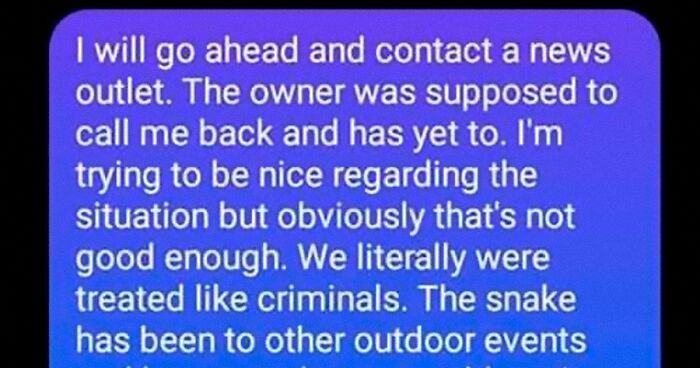 Pumpkin Farm Kicks Out Karen Who Brought A Snake To Its Territory, She Threatens To Go To The Press, Gets Shut Down By The Owner