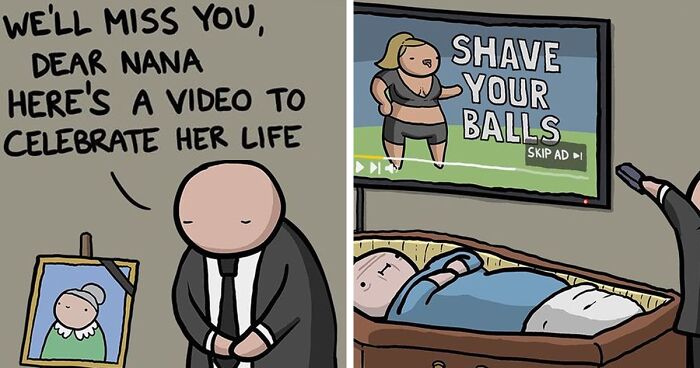 Hilariously Twisted And Extremely Dark Comics By “Arcade Rage” (30 New Pics)