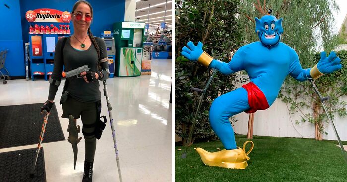 95 Times People With Disabilities Came Up With The Best Halloween Costumes (New Pics)