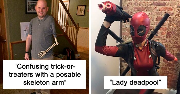 50 People Whose Disabilities Didn't Stop Them From Enjoying Halloween To The Fullest (New Pics)