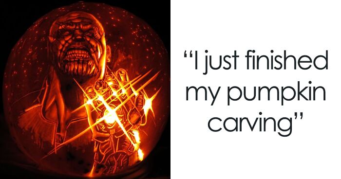 197 Times People Carved The Coolest Halloween Pumpkins That Must've Impressed All Of Their Neighbors