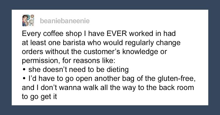 Tumblr User Explains Why Is It Crucial To Follow Customers' Orders Without Any Judgement