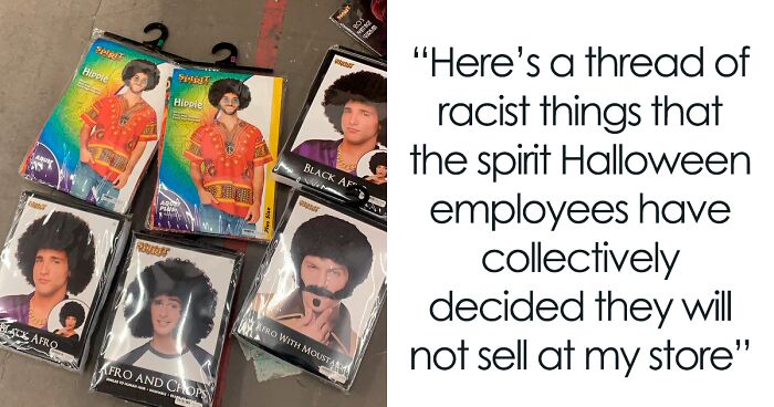 Spirit Halloween Employee Shares All The Racist Costumes The Staff Decided To Not Sell Anymore