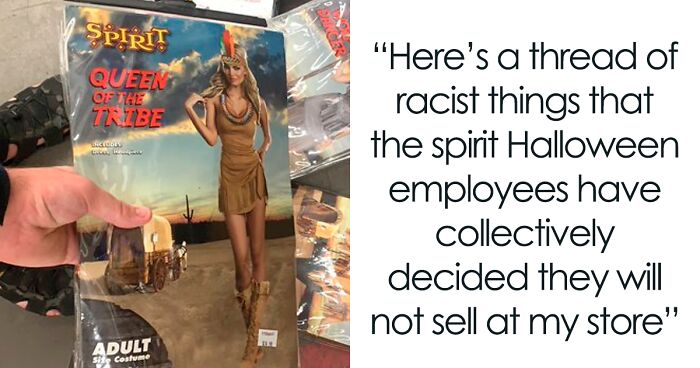 Costume Store Employee Lists All Of The Culturally Inappropriate Costumes His Team Now Refuses To Sell