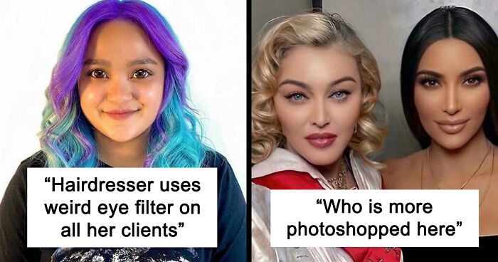 40 Times People Noticed These Instagrammers Who Heavily Photo-Edit Their Pictures And Exposed Them Online (New Pics)