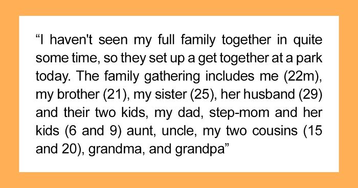 Guy Leaves Family Reunion After Aunt Tries To Force Him To Sit At The Kids’ Table 