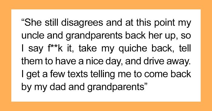 22 Y.O. Guy Asks If He’s Wrong For Leaving A Family Gathering After Being Pressured To Sit At The Kids’ Table