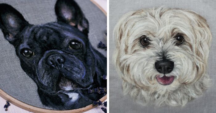 I Make Realistic Wool Pet Portraits That Preserve The Memory Of Beloved Companions (30 Pics)