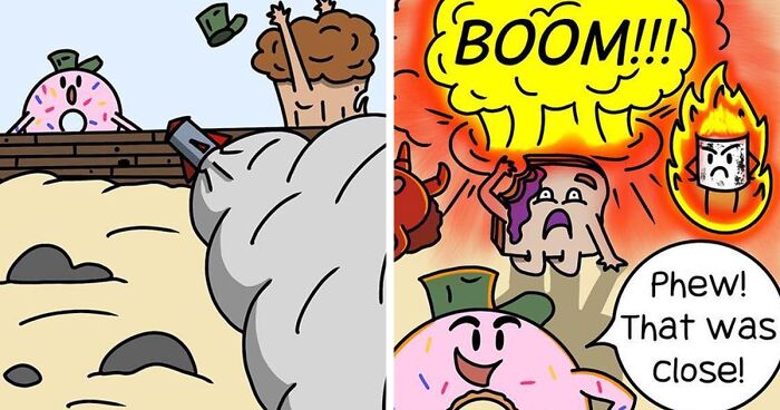 30 Ridiculously Funny Comics By 'Cheddar Bacon Studios'