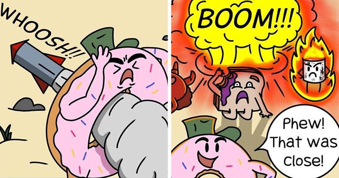 30 Ridiculously Funny Comics By 'Cheddar Bacon Studios'