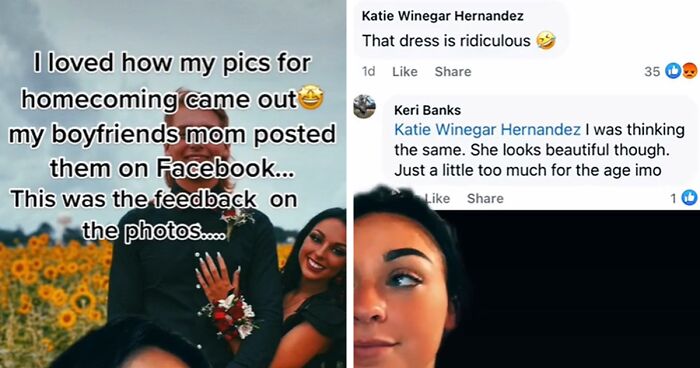 Teen Goes Viral For Exposing Boomers Who Were Making Nasty Comments About Her Dress Choice On Facebook