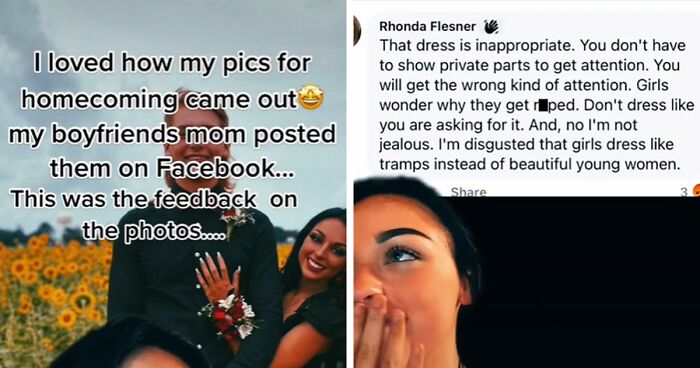 Adults Shame This 17-Year-Old's Homecoming Dress For Being Too Revealing On Facebook, It Starts A Conversation About Hate On The Platform