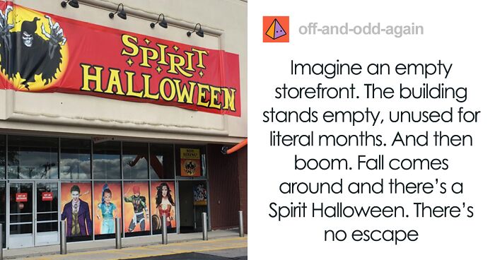 This Viral Thread Has Folks Outside The US Discussing The Surprising Concept Of Temporary Halloween Stores