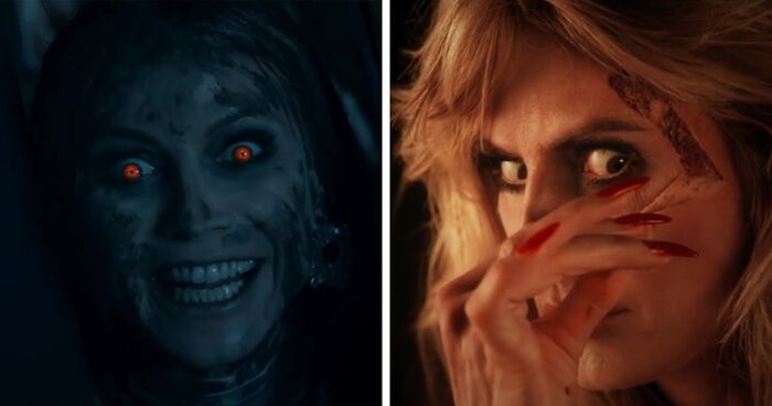 Heidi Klum Releases A Scary Video In Which She Reveals Her Halloween Costume