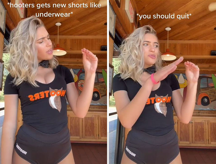 Hooters Taking Heat From Waitresses Over New 'Crotch String' Uniform Shorts