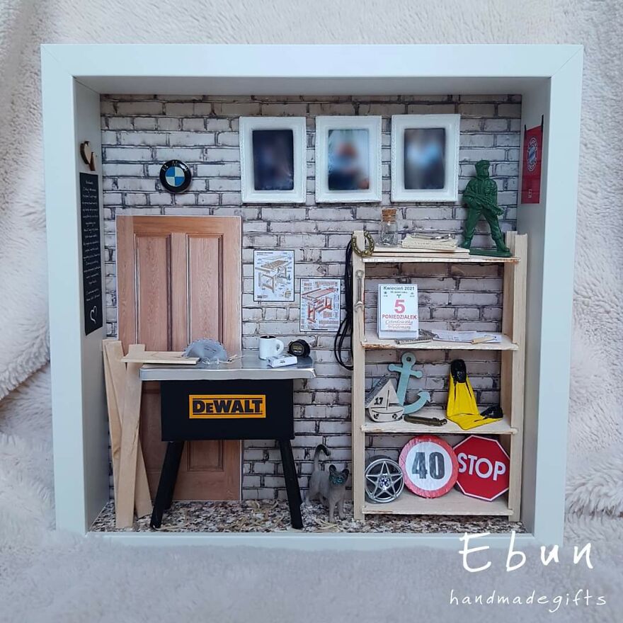 Miniature Workshop In The Frame