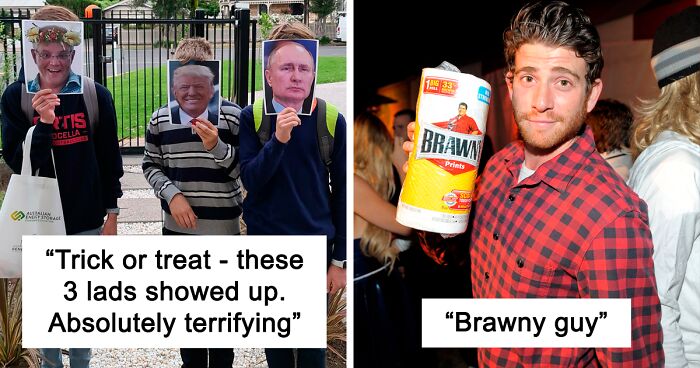 98 People Show Off Their Easy Halloween Costumes Made With Minimum Effort