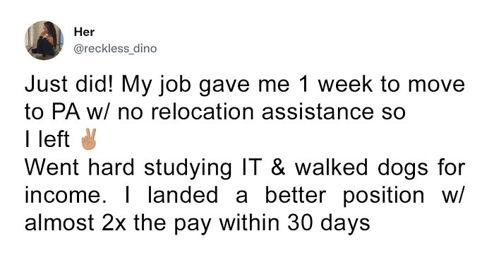 55 Times People Randomly Quit Their Jobs With No Notice