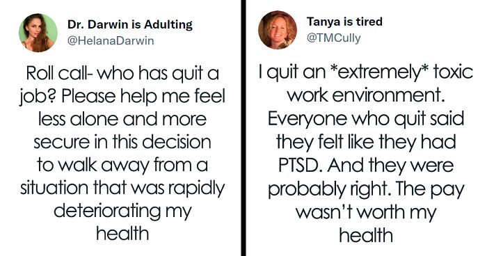 Person Asks For Encouragement To Quit Their Toxic Job, Receives 71 Stories From People Who've Already Done It