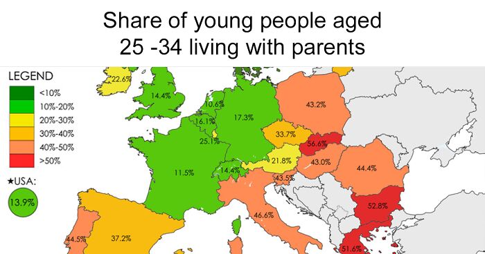 35 Informative And Unusual Maps That Might Change Your Perspective On Things, As Shared On This Online Group (New Pics)