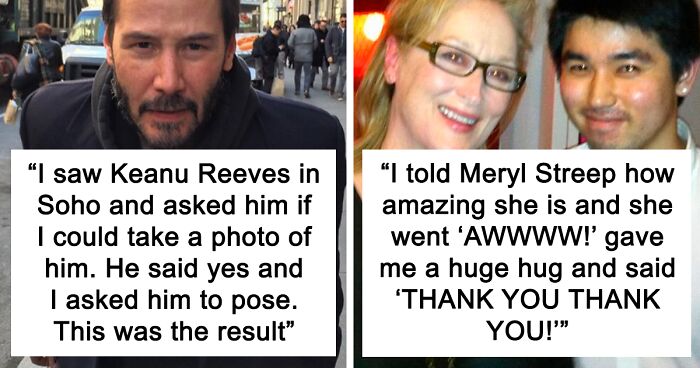 People Share Stories When Meeting With Down-To-Earth Celebrities Ended With Wholesome Experiences (64 Tweets)