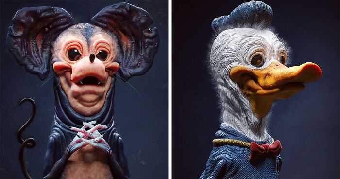 Digital Artist Creates Terrifying Versions Of Popular Characters To Keep You Up At Night (43 Pics)