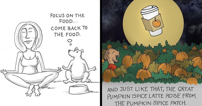 This Artist Makes Comics About Silly Situations (70 Pics)