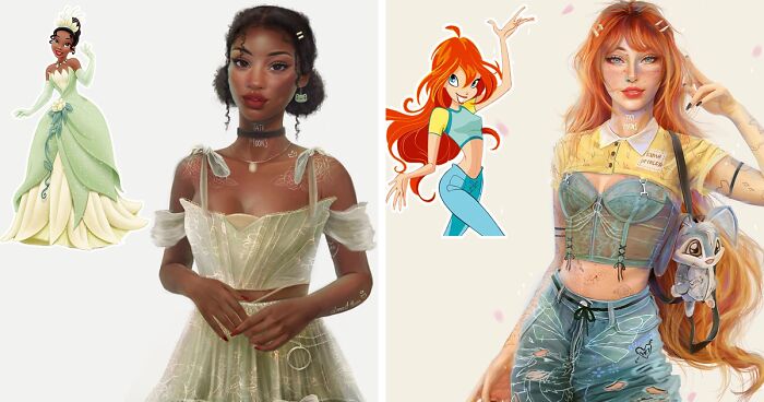 Artist Reimagines 14 Cartoon Characters In A Semi-Realistic Way (New Pics)