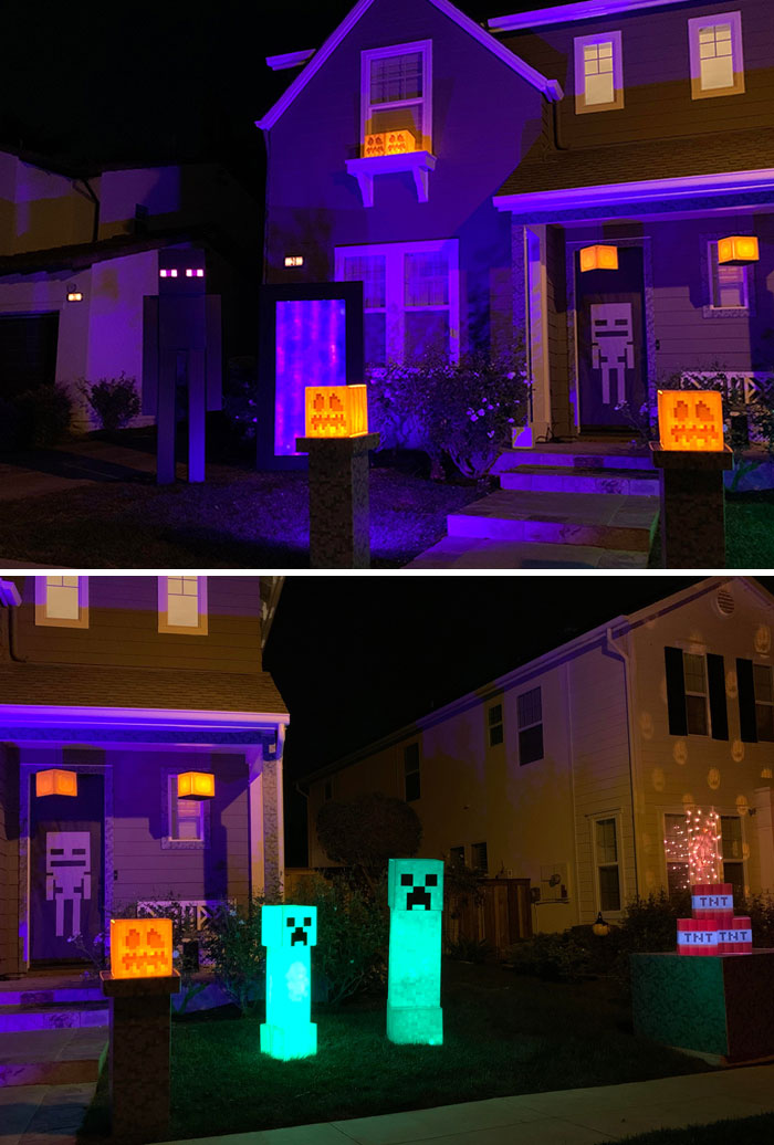 I Saw These Cool Halloween Decorations