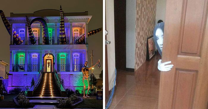 120 Times People Surprised Their Neighbors By Their Halloween Decorations (New Pics)