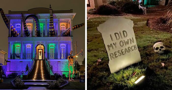 50 Times People Decorated Their Houses For Halloween And Left Everyone Speechless (New Pics)