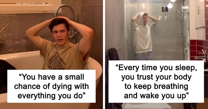 45 Funny, Bizarre, And Deep Shower Thoughts Shared By This TikToker