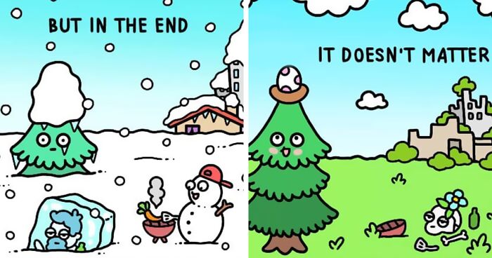 This Artist Creates Comics That Will Probably Make Your Day Better (57 Pics)