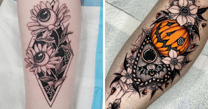 107 Creative And Spooky Halloween Tattoos