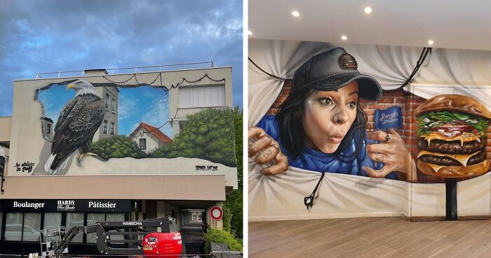 52 3D Graffiti Works By The French Street Artist 'Braga Last One'