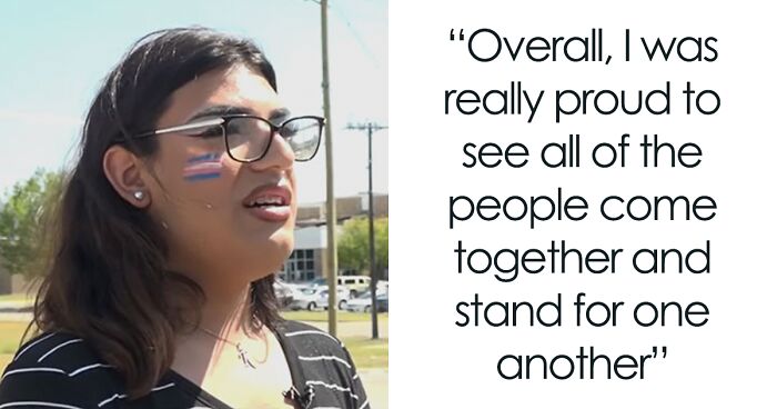 Students In Texas Organized A Walkout After Their Fellow Student Who Is Transgender Wasn't Allowed To Use Women's Locker Rooms By The School