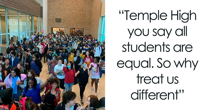 Students Stage A Massive Walkout After Trans Teen Gets Banned From Girls’ Locker Room And Bathrooms