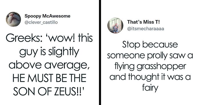 26 Myths That May Have Originated Because Folks With Poor Sight Had No Glasses, As Shared On Twitter