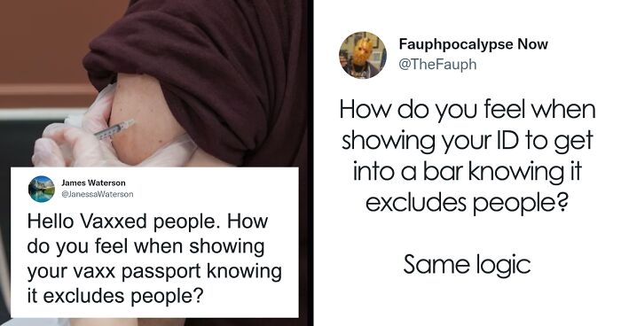 Man Asks Vaccinated People How They Feel About 'Excluding' The Unvaccinated - Gets Roasted In 33 Replies