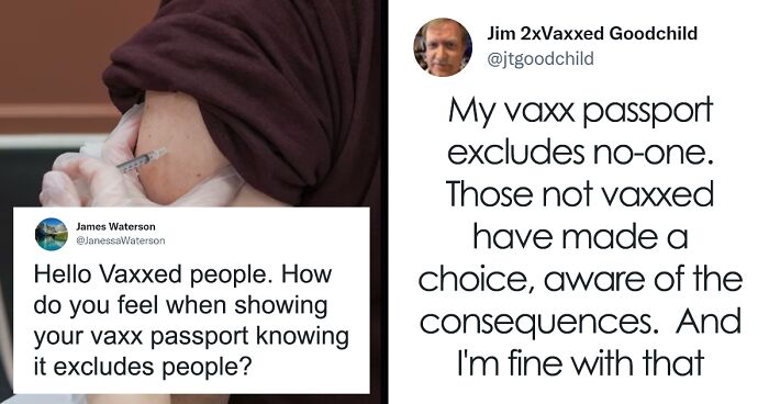 Man Asks Vaccinated People How They Feel About 'Excluding' The Unvaccinated - 33 People Give Honest Answers